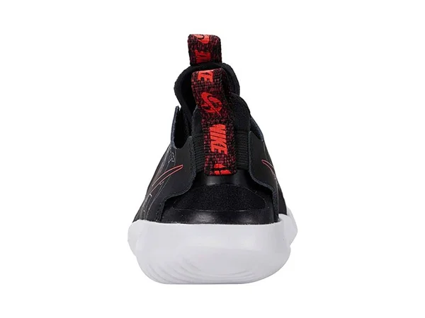 Nike Flex Runner SE GS Black White Bright Crimson - Size 7 Kids
