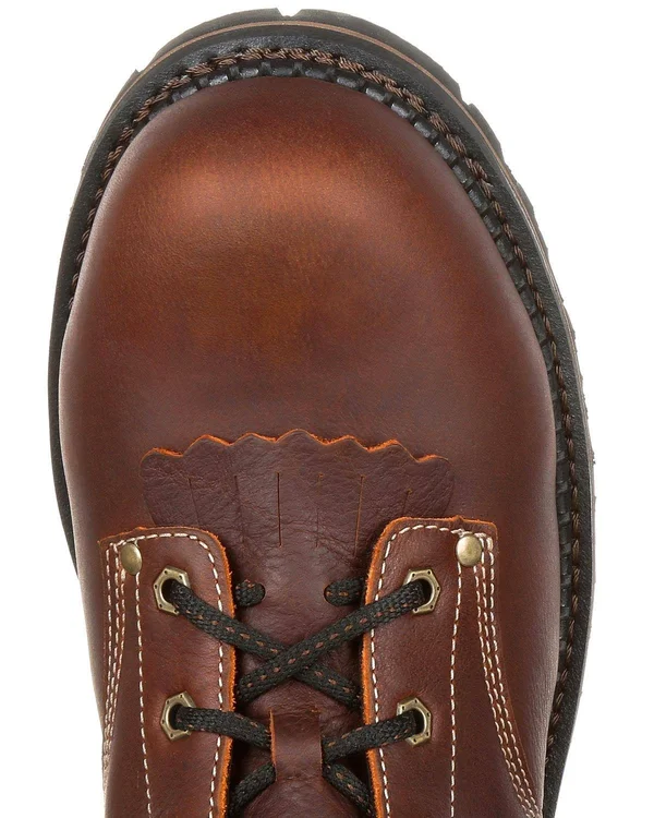 Men's Georgia Boot GB00235 Amp LT Logger Waterproof Work Boot - Size: 11, Brown