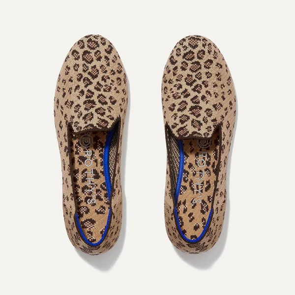 Rothy&s Animal Print Loafers - Cheetah, Size 7