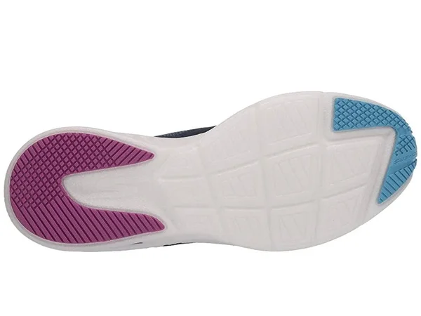 Skechers GOrun Hyper Burst Navy/Aqua 5.5