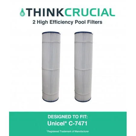 2 Pool Filters Replace Filbur Fc-1977, Pleatco PCC105 & Unicel C-7471