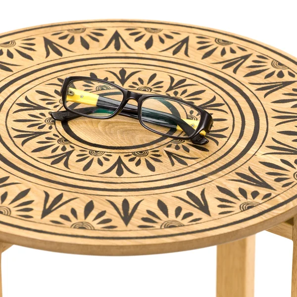 Adore Decor FUTB10103A Dahlia Side Table - Natural