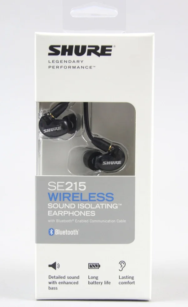 Shure SE215SPE-B-BT1 Sound Isolating Bluetooth Wireless Earphones Blue