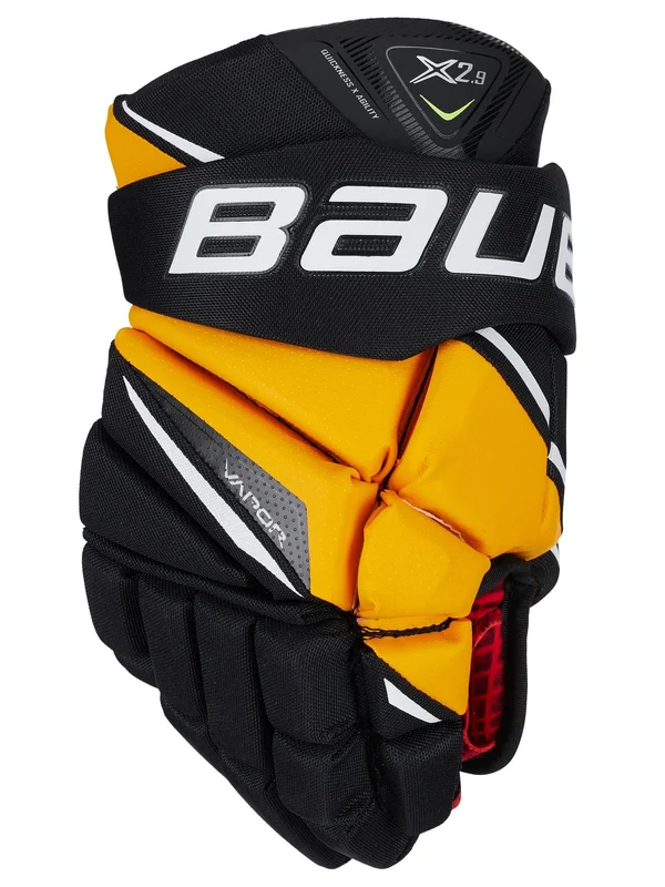 Bauer Vapor X2.9 Gloves Black/Gold Jr 10