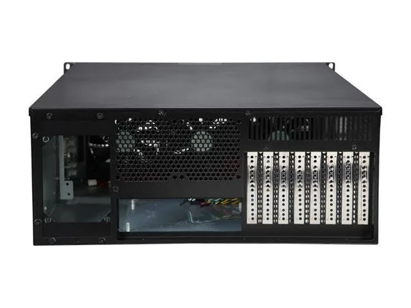 Athena Power RM-4U8G1043 Black Sgcc (T \x3d 1.2 mm) 4U Rackmount Server Case
