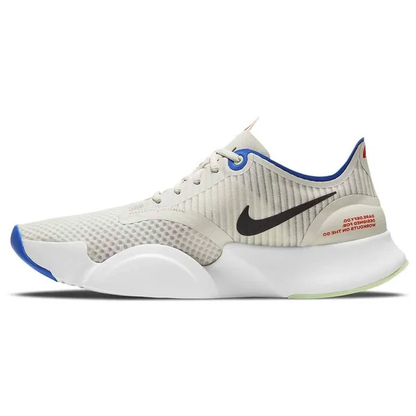 Nike SuperRep Go Shoes Beige Black Blue - 44