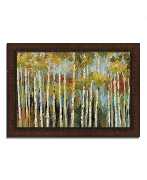 44x22 x 63x22 Young Forest III by Silvia Vassileva Framed Painting Print