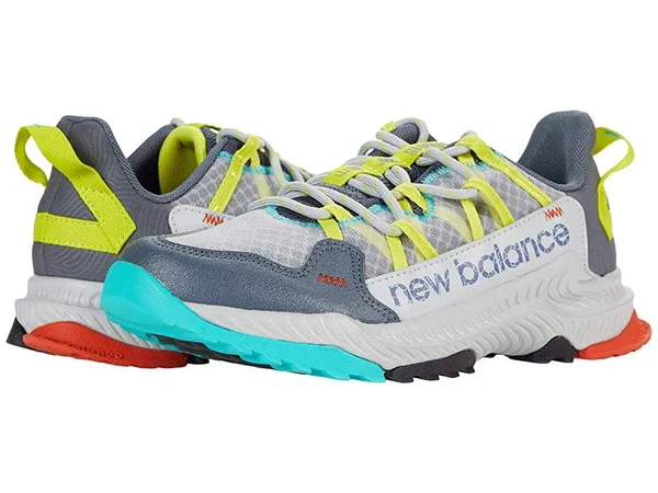 New Balance Kids& Shando - Grey/Yellow (Size 4)