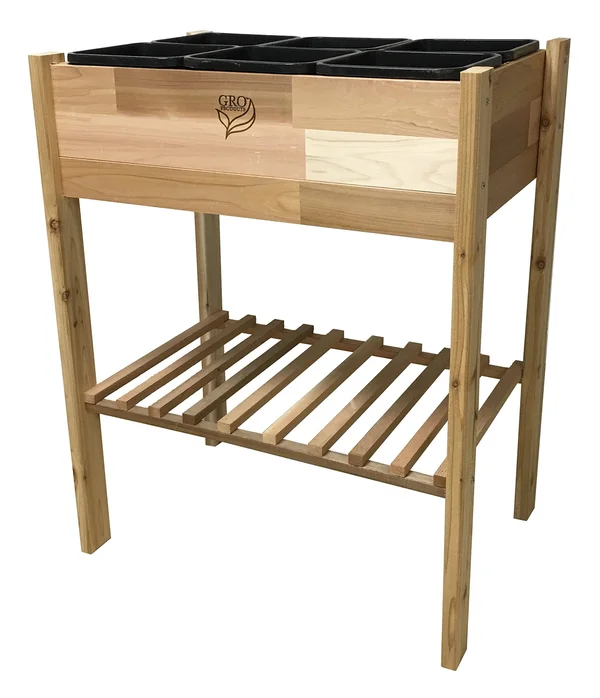 Gro Products Plantables Elevated Garden Bed - 28x22 x 19x22 x 34x22