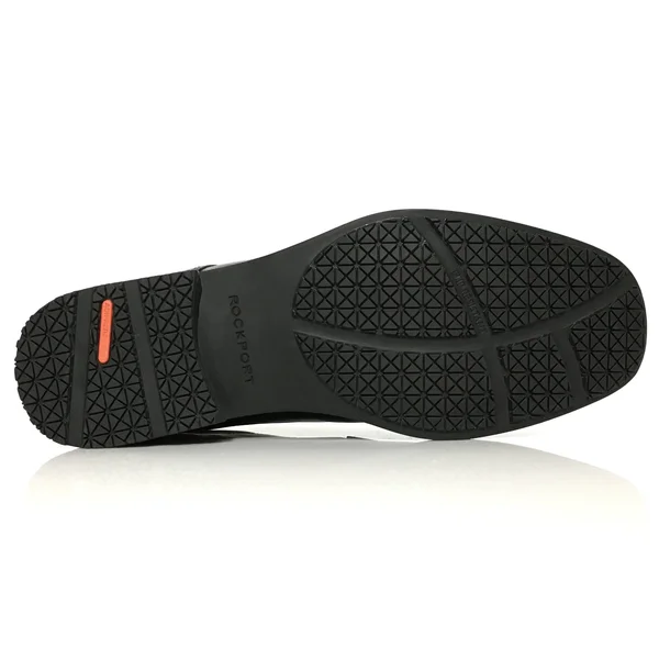 Rockport Men's Essential Details Waterproof Cap Toe - Size: 14 M, Black