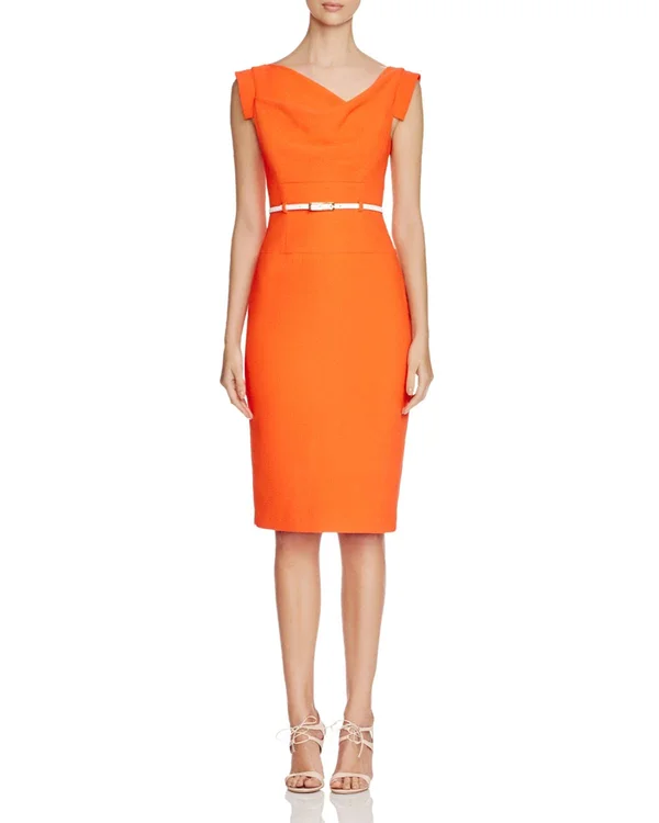 Black Halo Jackie Sheath Dress - 8, Eclipse