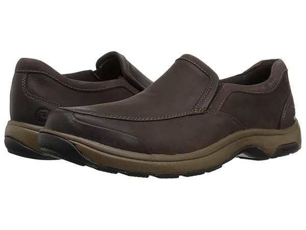 Dunham Battery Park Men's Brown Slip on 14 B