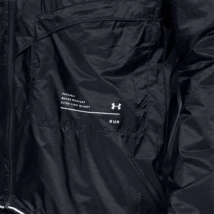 Under Armour Men's Qualifier Storm Packable Jacket - Black, XL