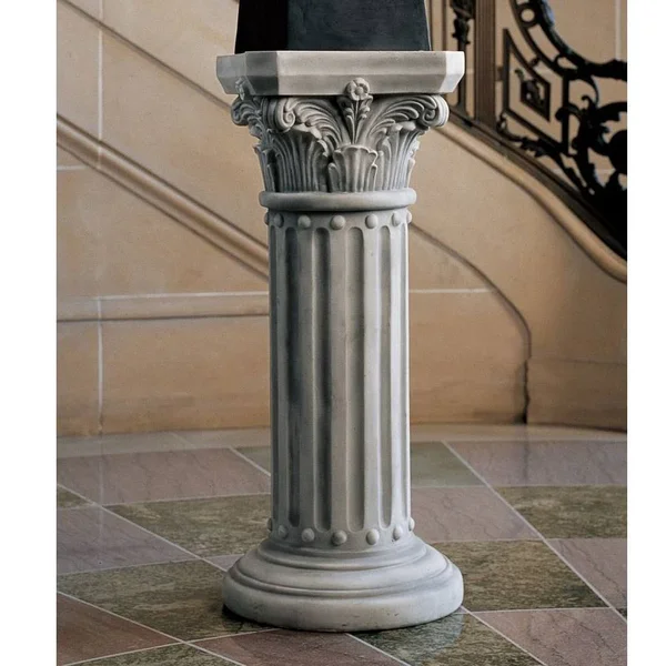 Design Toscano The Athena Corinthian Pedestal