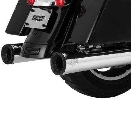 Vance & Hines 16714 Eliminator 400 Slip-Ons - Chrome, Silver