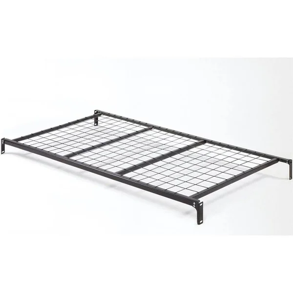 Bowery Hill Contemporary Daybed Linkspring in Black - White