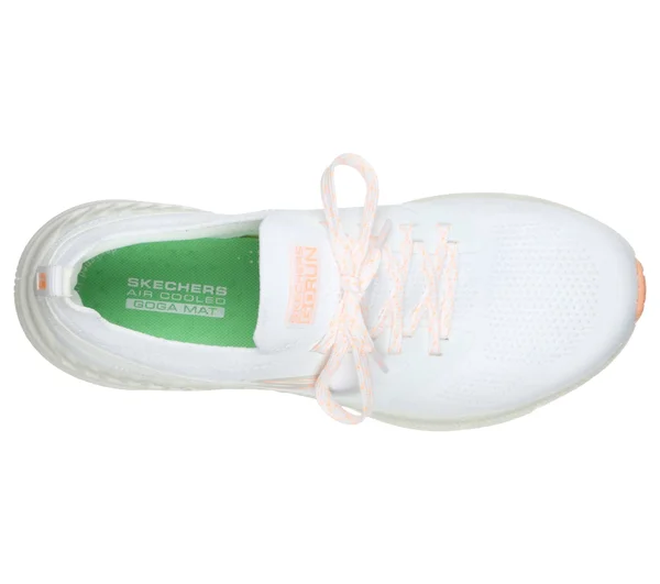 Skechers Women's GOrun Smart Hyper Sneaker - White/Orange