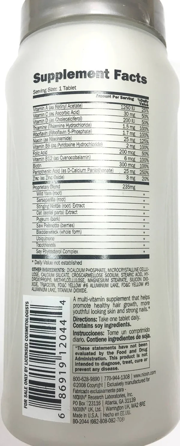 Nioxin Intensive Therapy Recharging Complex - 90 Count