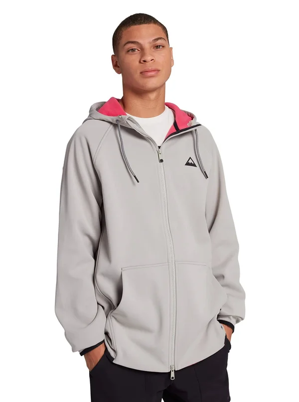 Burton Crown Weatherproof Full-Zip Fleece - Men's Iron Gray - S