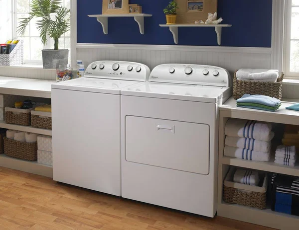 Whirlpool 7.0 cu.ft Top Load Electric Dryer with Wrinkle Shield Plus WED5000DW - White