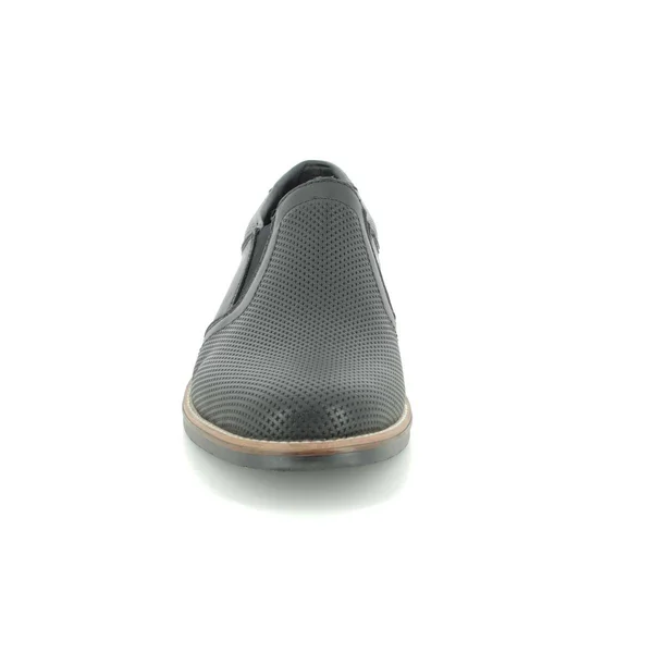 Rieker 13571-00 Black Leather 46 EU Mens Slip on Shoes
