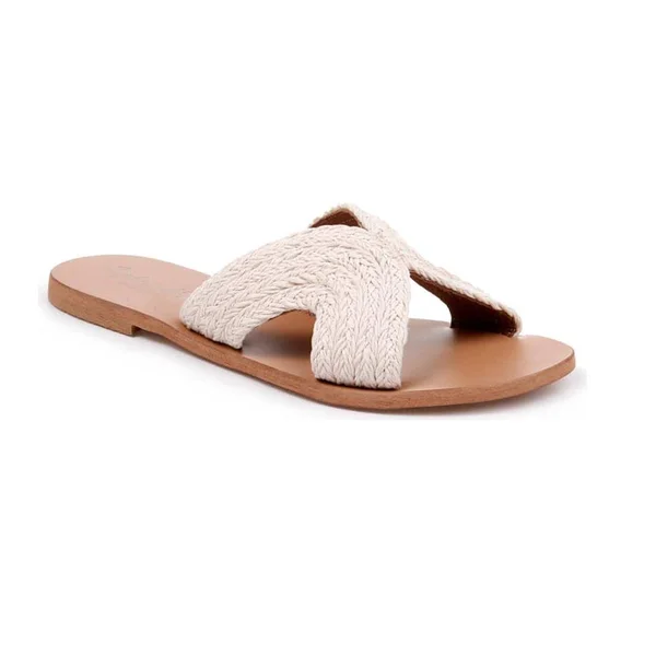 Splendid Sydney Flat in Cream (Size: 10)