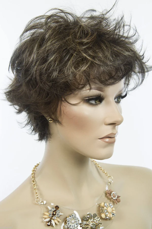 Jon Renau Jazz Petite Synthetic Wig, 4F Rum Raisin