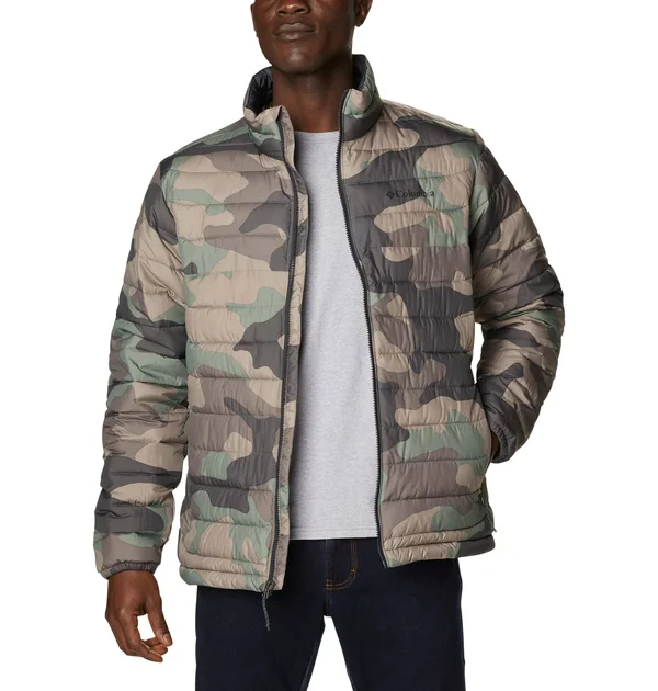 Columbia Men's Powder Lite Jacket - Cypress Mod Camo Print, 3X Big
