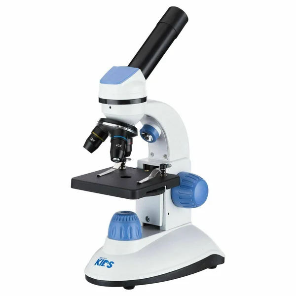 Amscope-kids 40X-1000X Dual Illumination Microscope for Kids (Blue)