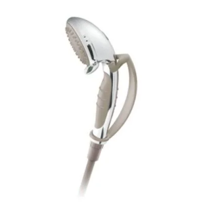 DN8001CH Home Care Pause Control Hand Held Shower - Handheld Showerhead with Hose with Safety Features Ideal for Home Care by Moe