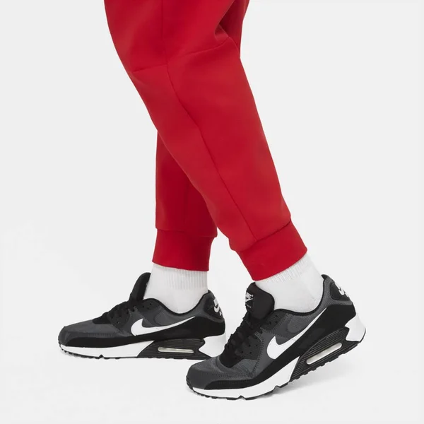 Nike Tech Fleece Taped Jogger Pants Cu4495 - XLT, Red