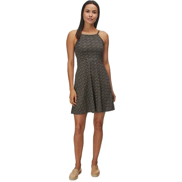 Toadu0026Co Samba Corfu Dress - Women's Cocoa Stripe Print - L