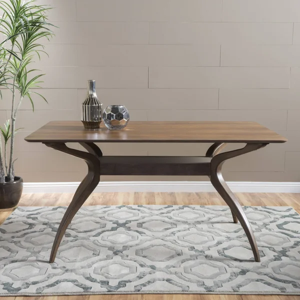 Seraphim Natural Oak Finish Wood Dining Table