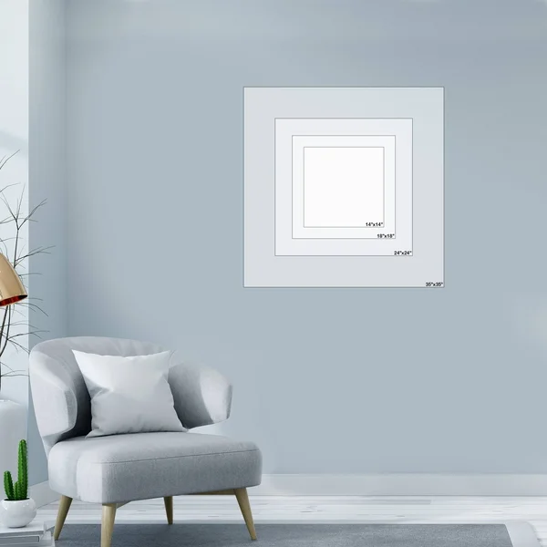 Jeroen Van De 'Lines and Colours' Canvas Art - 24x24