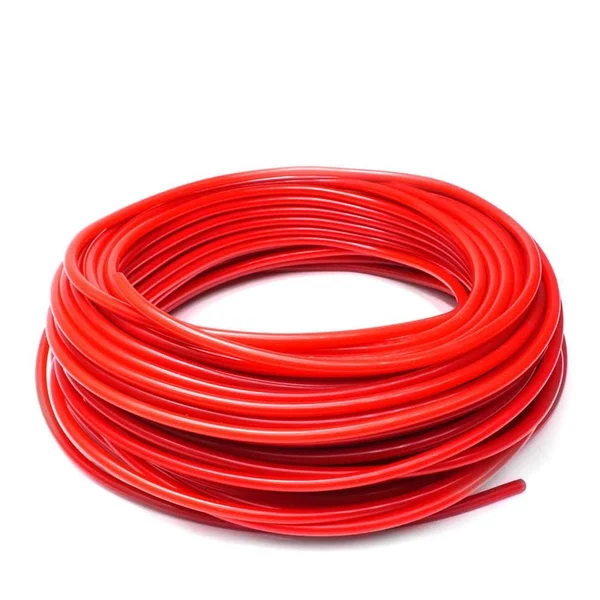 HPS 3/8 inch (9.5mm) ID Red High Temp Silicone Vacuum Hose - 100 Feet Pack