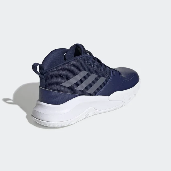Adidas Boys& Own The Game Basketball Shoes - Wide - Blue