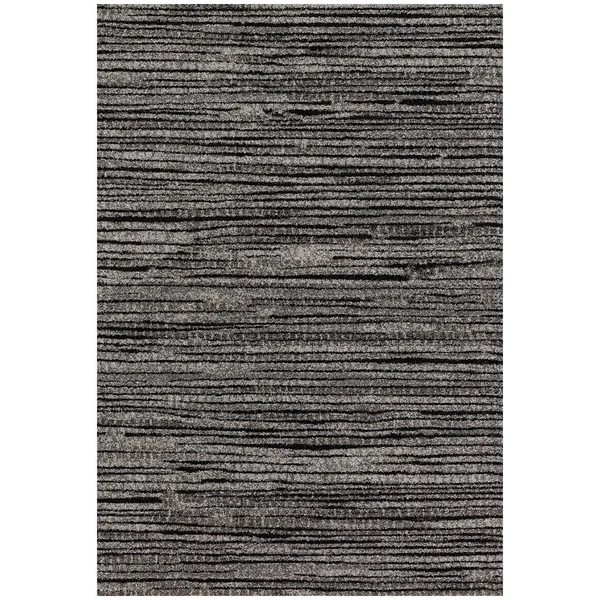 Loloi Emory Transitional Area Rug Collection 3&10x22x5&7x22 in Grey-Black Color