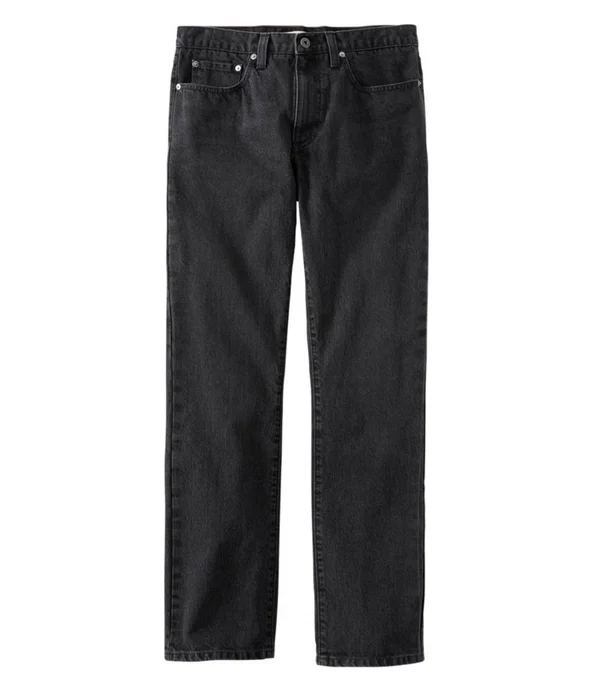 Men's L.L.Bean 1912 Jeans - Standard Fit Black 30x32, L.L.Bean