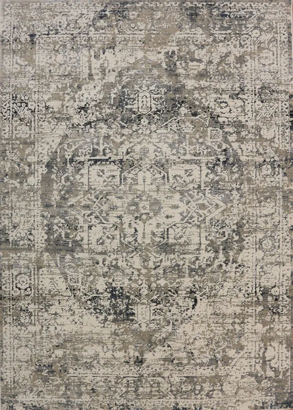 Dynamic Rugs Astoria 3372 4&0x22 x 5&7x22 Cream, Grey Area Rug