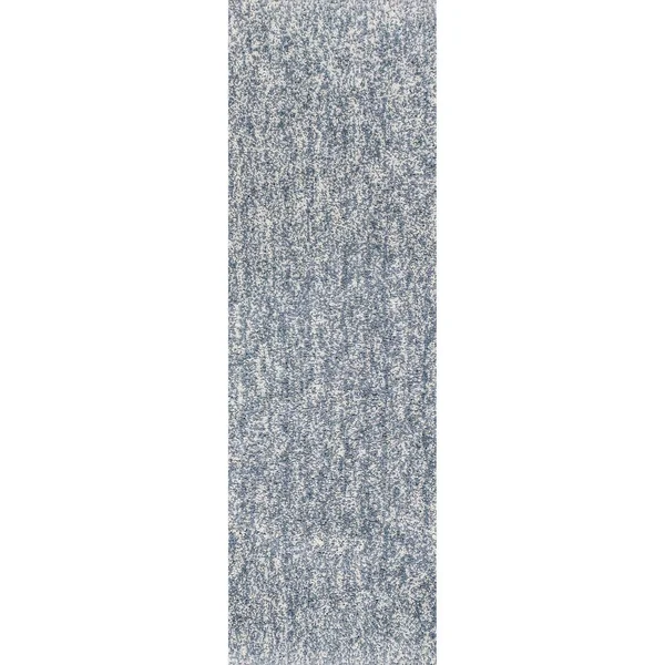 Kas Bliss 1587 Slate Heather Shag Area Rug - 7&6x22 x 9&6x22