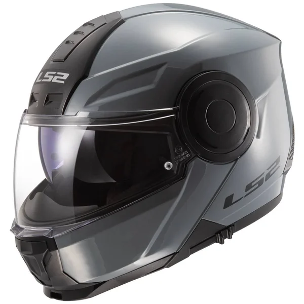 LS2 Horizon Solid Modular Adult Street Helmets Gloss Battleship Gray - Small