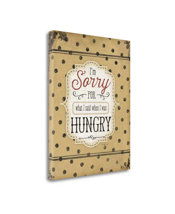 20x22 x 16x22 Im Sorry for What I Said Giclee Print on Gallery Wrap Canvas