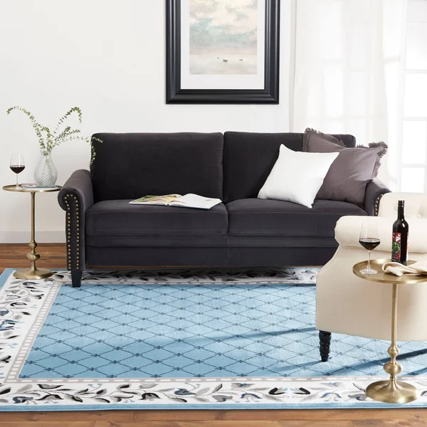 Home Dynamix Premium Aydin Area Rug (7&8x22x10&7x22 - Blue/Ivory)