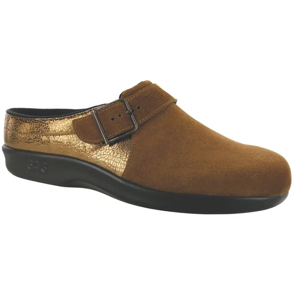 SAS Clog Slip on Loafer Turbinado, 8, WW