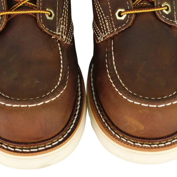 Men's Thorogood 814-4203 American Heritage 6x22 Moc Toe Wedge Boots - Brown 10 - M