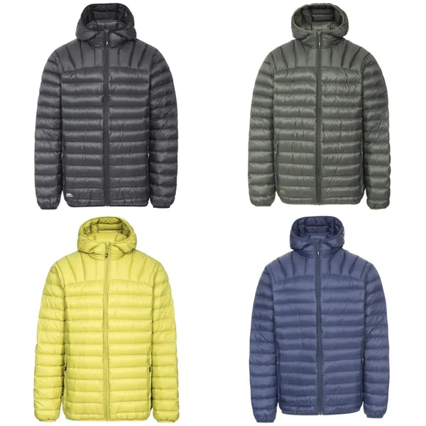 Trespass Mens Romano Down Jacket - L, Olive