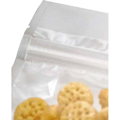 Sealer Sales Tamper Evident Slider Zip Bags w/ Hang Hole - 6x22W x 9x22L, 2.6 mil, Clear, 1000/Pack