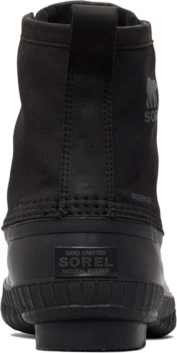 Sorel Cheyanne II Short Nylon Boot - Men's Black/Black - 8.5