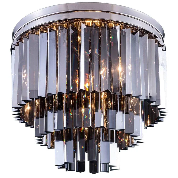 Elegant Lighting-1201F20MB-GT/RC-Sydney - 20 inch 9 Light Flush Mount