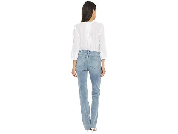 Nydj Marilyn Straight Jeans in Seashore
